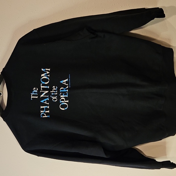 The Phantom of the Opera Musical Crew Neck Sweatshirt XL 1986 Fruit of the Loom - Picture 2 of 4